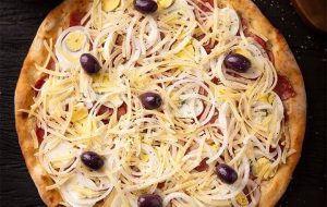 Pizza Carbonara - Tutti Pizza - Pizzaria no bairro Vila Carrão - Tatuapé SP